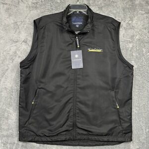 Landmark Pivot Vest‎ Men's Extra Large Black Full Zip Enbridge Carl McCain NWT